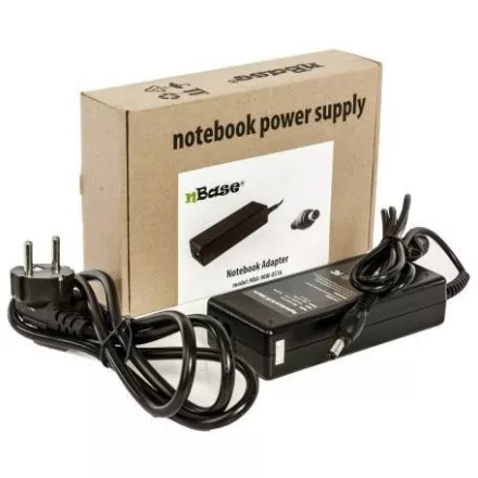nBase NBA-90W-AS16, Asus/Toshiba Laptop töltő+kábel 19V 4.74A 90W, 11,6mm x 5,5mm x 2,5mm 