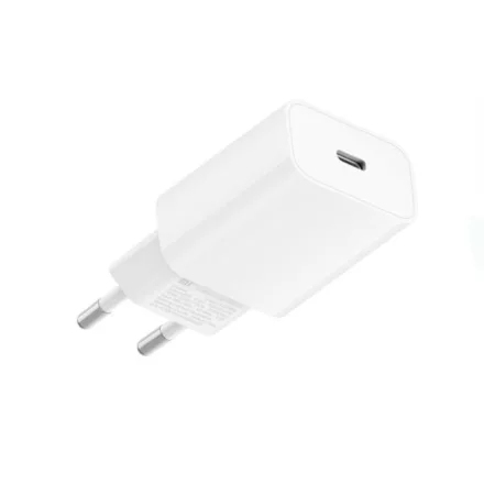 Xiaomi hálózati töltő, BHR4927GL, gyorstöltés, 20 W, 1 X USB Type-C, fehér