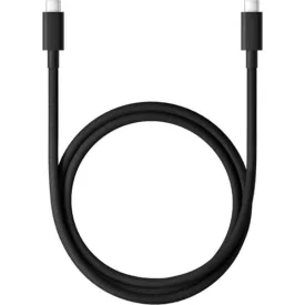   Type-C - Type-C kábel 1m Xiaomi 6A USB4 szövet fekete 240W 40Gbps