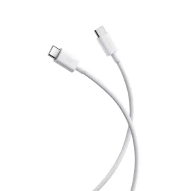 Type-C - Type-C kábel 1m Xiaomi 3A szövet fehér 60W
