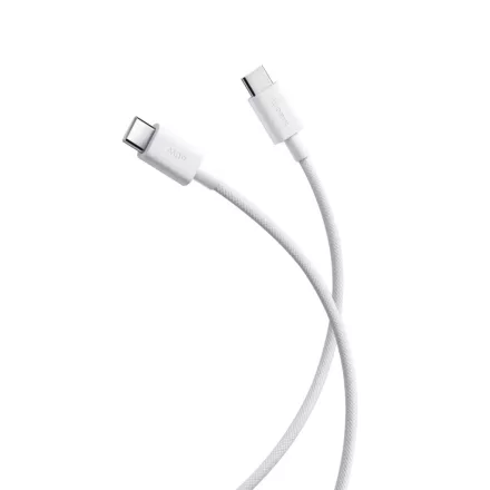 Type-C - Type-C kábel 1m Xiaomi 3A szövet fehér 60W