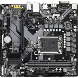 Gigabyte B760M H DDR4, LGA1700 alaplap