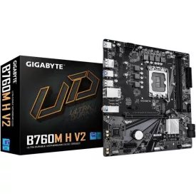 Gigabyte B760M H V2, DDR5, LGA1700 alaplap