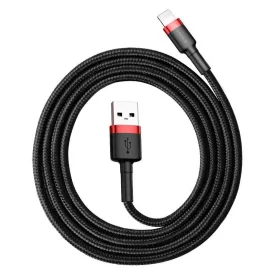USB - Lightning kábel 2m Baseus CALKLF-C19 piros/fekete
