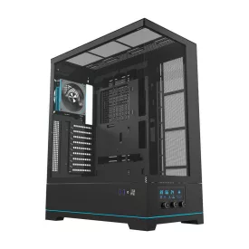 DarkFlash DY451L Pro fekete gépház +1 venti