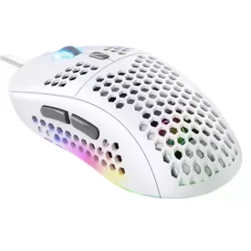   Spirit of Gamer Pro M4 RGB vezetékes egér (12800DPI / 6 gomb) fehér